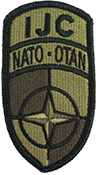 NATO-Headquarters (IJC) OCP Scorpion Shoulder Patch With Velcro